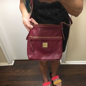 Dooney & Bourke pebbled leather crossbody bag